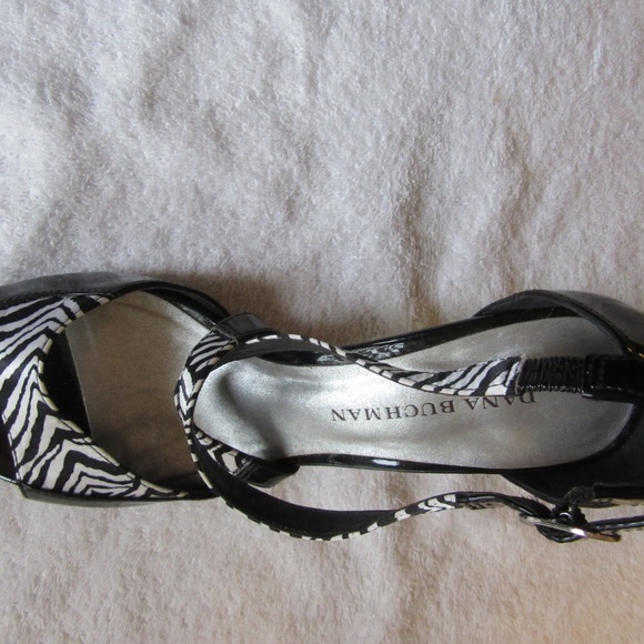 DANA BUCHMAN Zebra Striped Women's Shoes - Picture 4 of 8